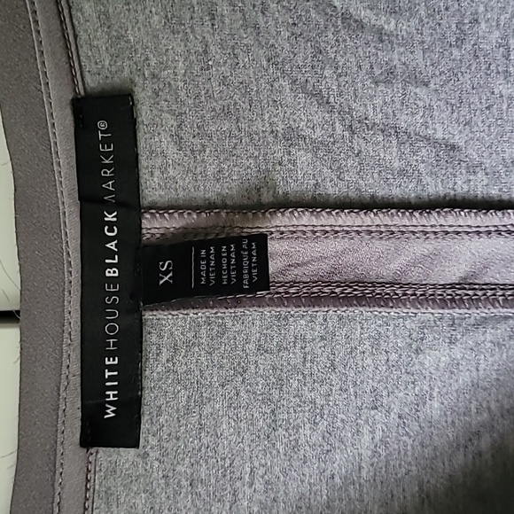 EUC WHBM gray long sleeve top size XS - Picture 2 of 5